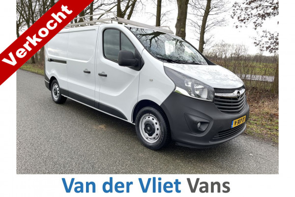 Opel Vivaro 1.6 CDTI 126pk E6 L2 Edition BPM Vrij! Lease €286p/m, Trekhaak, Inrichting, Imperiaal, Airco, Navi, PDC, Cruise controle, Onderhoudshistorie aanwezig