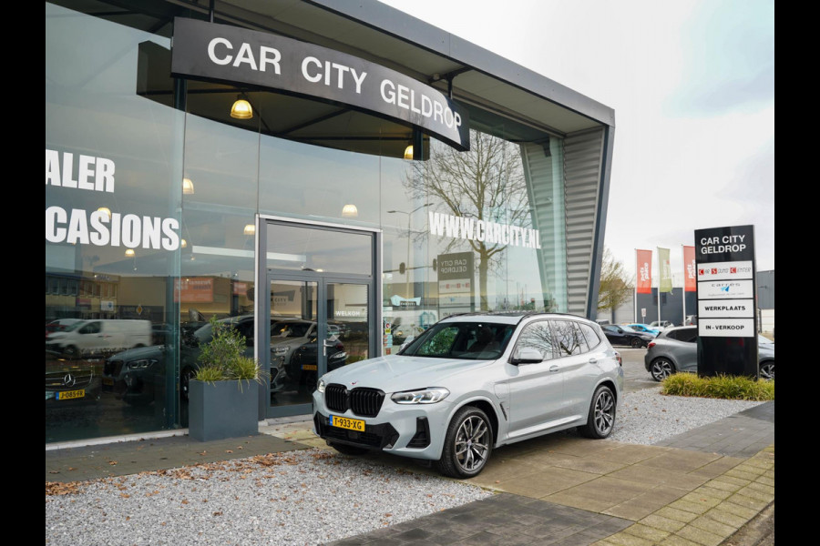 BMW X3 XDrive30e Business M-sport / Laser / Pano / 360 / Adaptive / Ambient / El. haak / HiFi / 20 inch