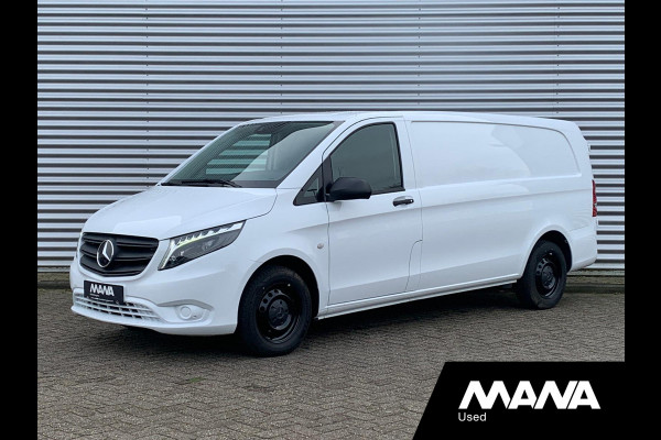 Mercedes-Benz Vito 116 CDI Extra Lang L3 163pk Automaat LED Airco Camera Leder-Stuur/Bekleding CruiseControl Stoelverwarming DYNAMIC Standkachel Ca