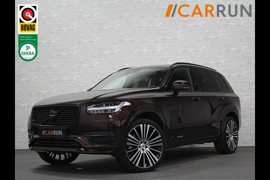 Volvo XC90 T8 390pk AWD Recharge | 360 View | ACC | Pilot-Assist | Full-LED | Keyless-Entry | Leder | Memory | Stuurverwarming | Stoelverwarming | Zwarte Hemel | Zonwering | Getint Glas | Standkachel | Carplay |