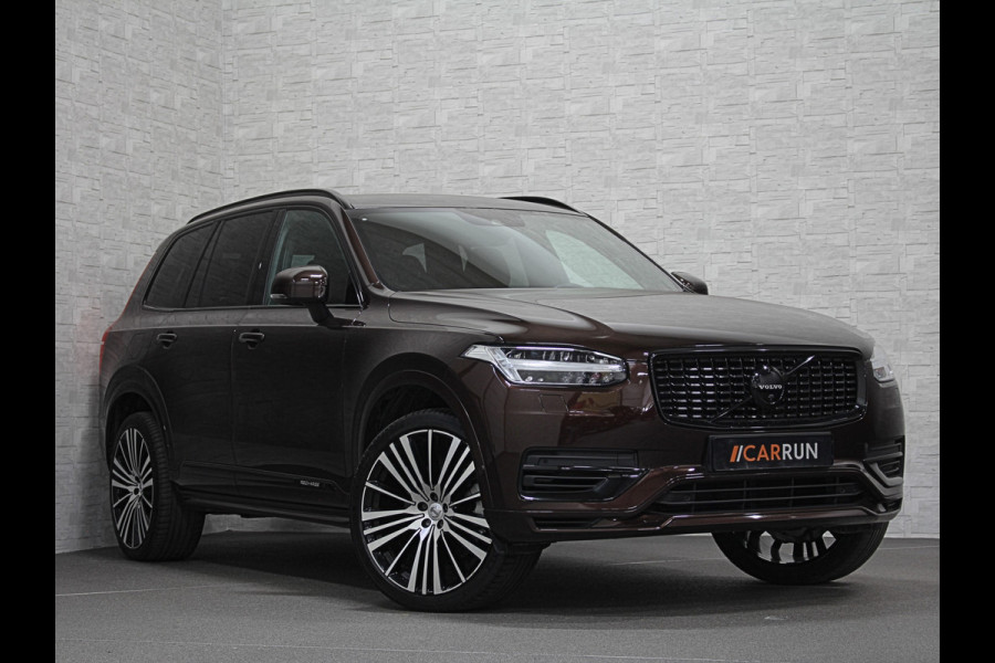 Volvo XC90 T8 390pk AWD Recharge | 360 View | ACC | Pilot-Assist | Full-LED | Keyless-Entry | Leder | Memory | Stuurverwarming | Stoelverwarming | Zwarte Hemel | Zonwering | Getint Glas | Standkachel | Carplay |