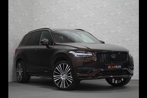 Volvo XC90 T8 390pk AWD Recharge | 360 View | ACC | Pilot-Assist | Full-LED | Keyless-Entry | Leder | Memory | Stuurverwarming | Stoelverwarming | Zwarte Hemel | Zonwering | Getint Glas | Standkachel | Carplay |