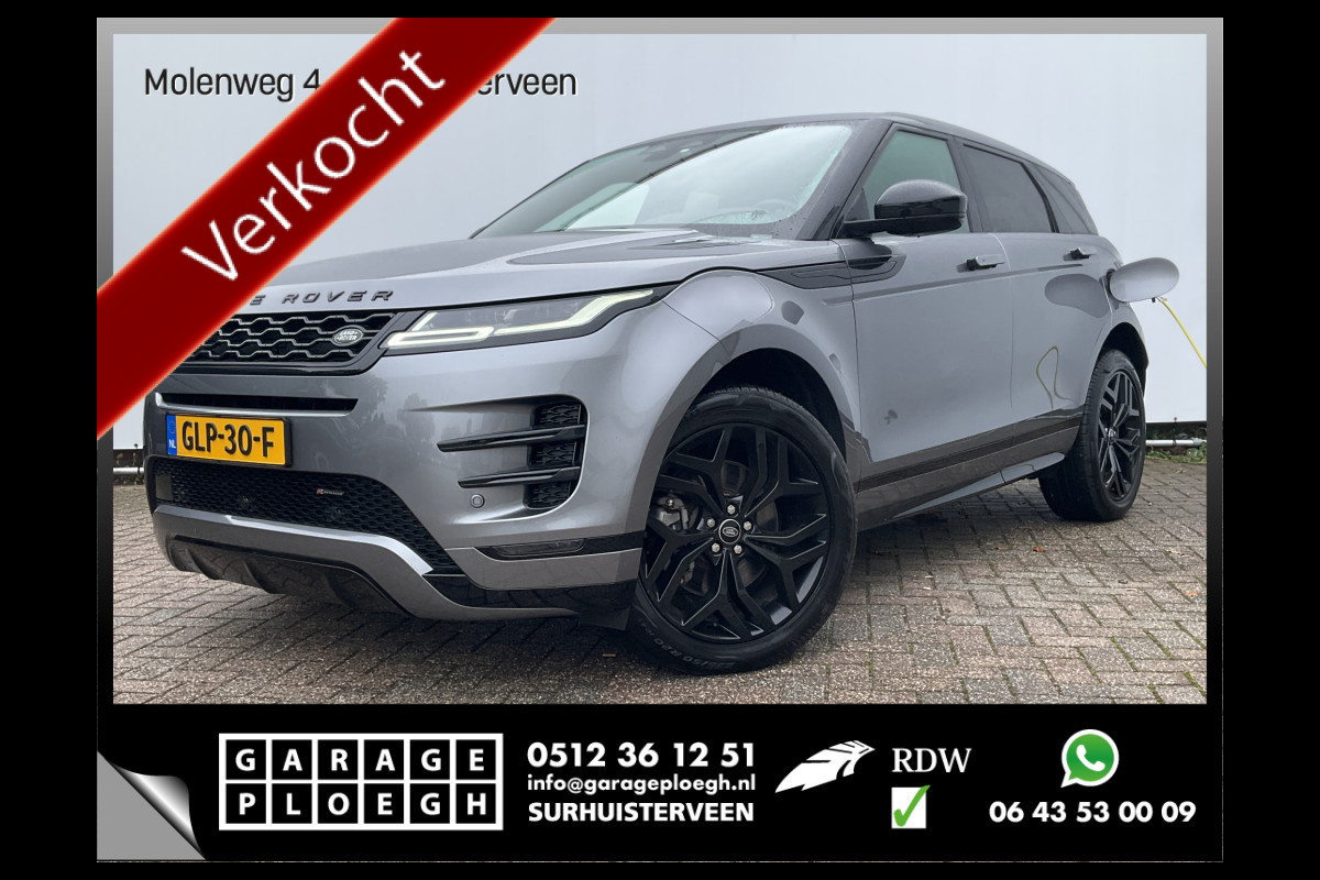 Land Rover Range Rover Evoque 1.5 P300e AWD PHEV R-Dynamic Pano Virtual Trekhaak elctr. Plug-in