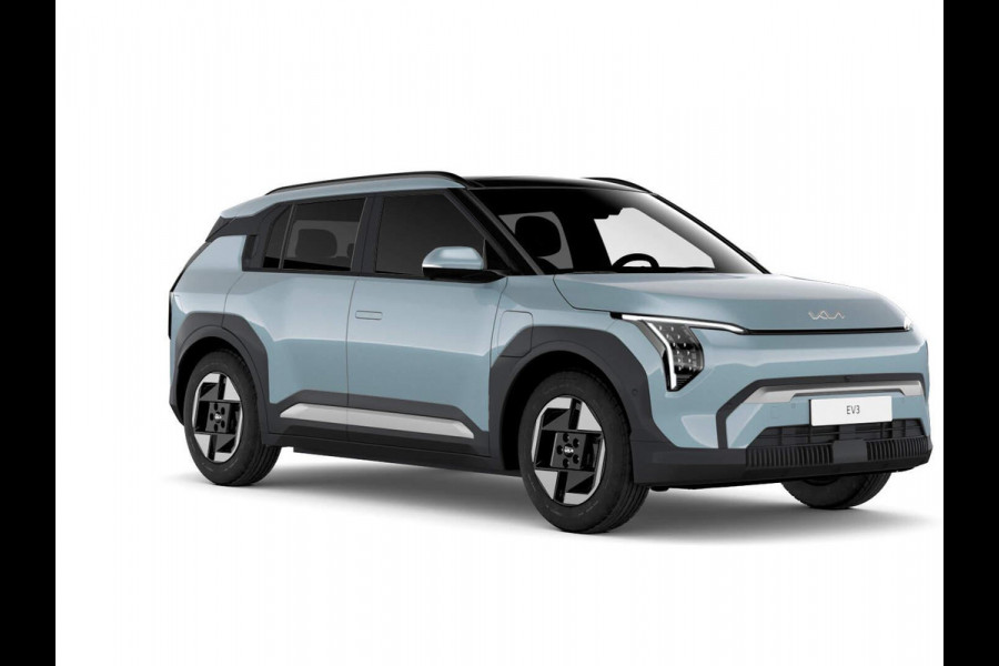Kia EV3 Plus 81.4 kWh ANWB Private Lease v.a. € 564,- | Levering Juni | 600km Rijbereik | Navi | 17" | Adapt. Cruise | Clima | PDC | Dakrails | Stoel&Stuurverw. | Priv Glass | BSM |