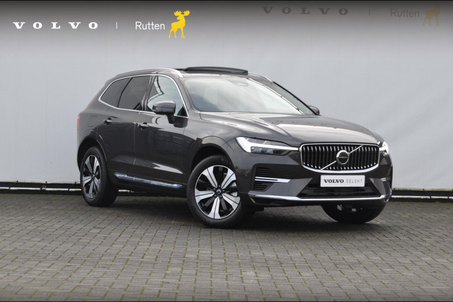 Volvo XC60 T6 350PK AWD Essential Bright / Adaptieve cruise control / BLIS / Lederen Bekleding / Getinte ramen / Apple carplay / Stoel - en stuurwielverwarming / Parkeersensoren met camera / Google infotainment