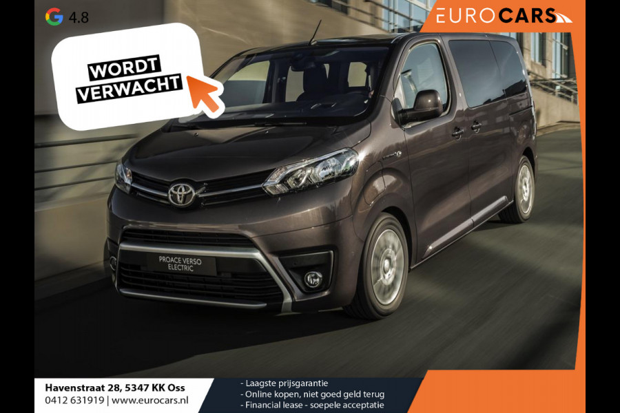 Toyota PROACE Electric Shuttle Long L3 Extra Range 75 kWh Inclusief BTW 9 pers. Navigatie apple Carplay Cruise control