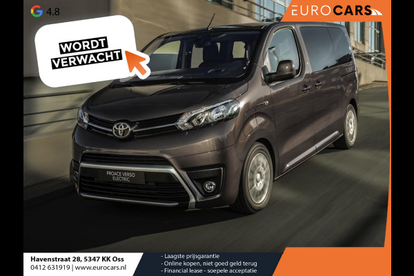 Toyota PROACE Electric Shuttle Long L3 Extra Range 75 kWh Inclusief BTW 9 pers. Navigatie apple Carplay Cruise control