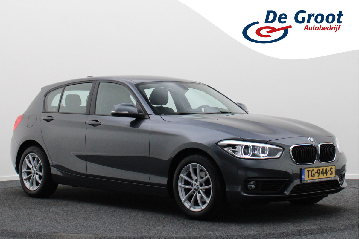 BMW 1-serie 118i Executive Automaat LED, Climate, Cruise, Navigatie, Bluetooth, PDC, Start/Stop, 16''