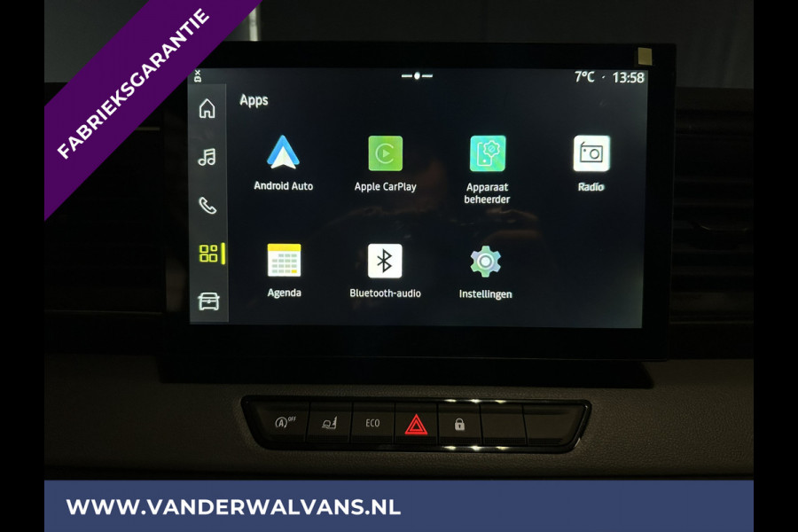 Renault Master 2.3 dCi 150pk Bakwagen 232cm Hoog Laadklep Zijdeur Fabrieksgarantie Euro6 Airco | LAT OM LAT | LED Cruisecontrol, Apple Carplay, Android Auto, Verwarmde voorruit, Bijrijdersbank