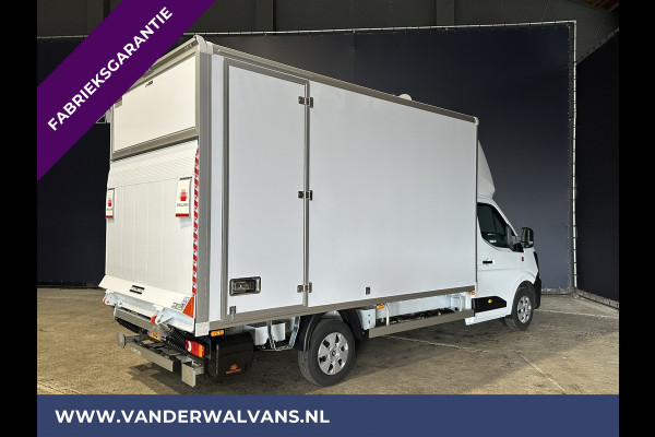 Renault Master 2.3 dCi 150pk Bakwagen 232cm Hoog Laadklep Zijdeur Fabrieksgarantie Euro6 Airco | LAT OM LAT | LED Cruisecontrol, Apple Carplay, Android Auto, Verwarmde voorruit, Bijrijdersbank