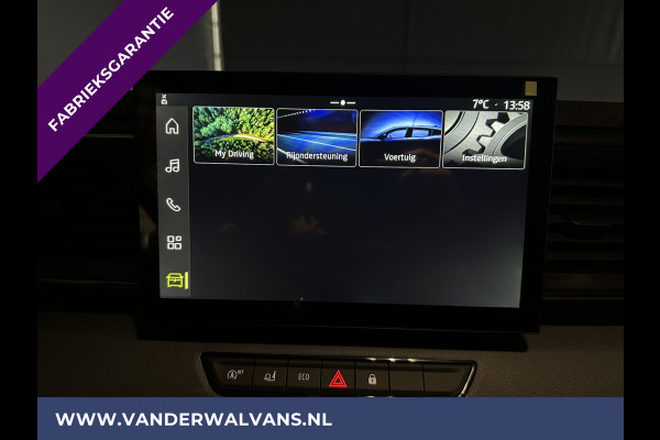 Renault Master 2.3 dCi 150pk Bakwagen 232cm Hoog Laadklep Zijdeur Fabrieksgarantie Euro6 Airco | LAT OM LAT | LED Cruisecontrol, Apple Carplay, Android Auto, Verwarmde voorruit, Bijrijdersbank