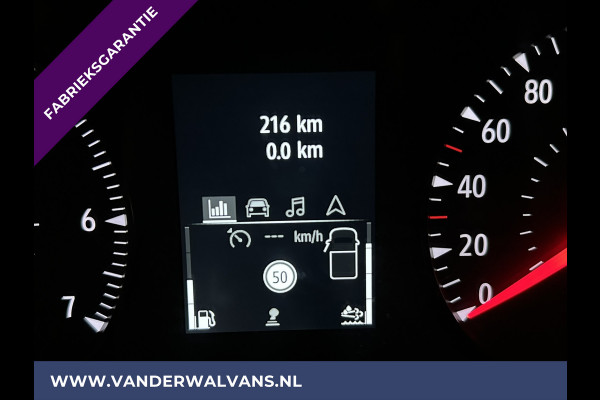 Renault Master 2.3 dCi 150pk Bakwagen 232cm Hoog Laadklep Zijdeur Fabrieksgarantie Euro6 Airco | LAT OM LAT | LED Cruisecontrol, Apple Carplay, Android Auto, Verwarmde voorruit, Bijrijdersbank