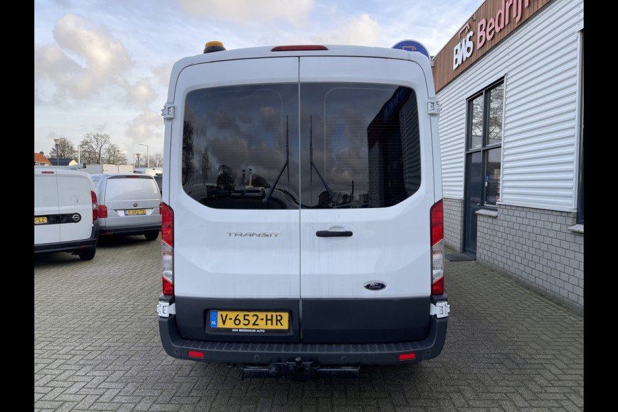 Ford Transit 330 2.0 TDCI L3H2 DC 6 persoons Trend / vaste prijs rijklaar € 16.950 ex btw / euro 6 diesel / airco / cruise / navigatie / trekhaak 2600 kg / Bott inrichting !