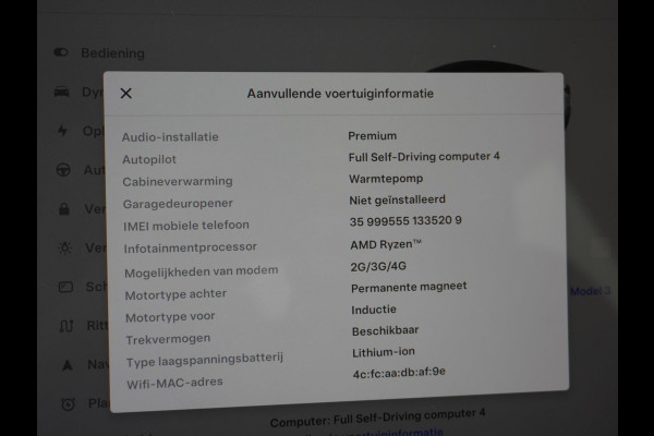 Tesla Model 3 Long Range AWD 78 kWh HIGHLANDER ORIG. NL. NAP KM. | TREKHAAK AFNEEMBAAR | TESLA GARANTIE T/M 3-2028