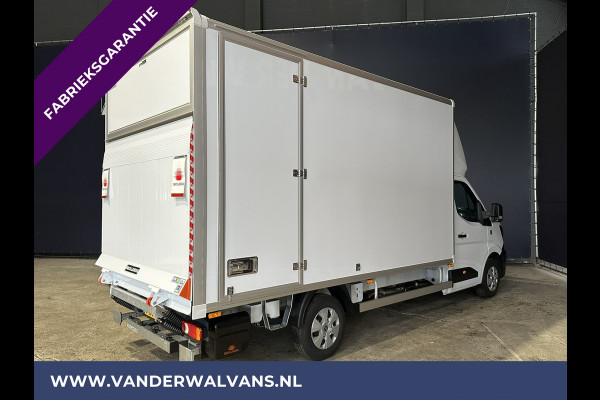 Renault Master 2.3 dCi 150pk Bakwagen 232cm Hoog Laadklep Zijdeur Fabrieksgarantie Euro6 Airco | LAT OM LAT | LED Cruisecontrol, Apple Carplay, Android Auto, Verwarmde voorruit, Bijrijdersbank, 945kg laadvermogen