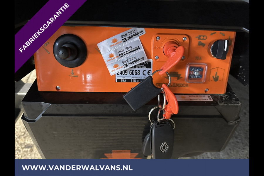 Renault Master 2.3 dCi 150pk Bakwagen 232cm Hoog Laadklep Zijdeur Fabrieksgarantie Euro6 Airco | LAT OM LAT | LED Cruisecontrol, Apple Carplay, Android Auto, Verwarmde voorruit, Bijrijdersbank, 945kg laadvermogen