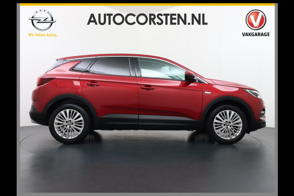 Opel Grandland X T131PK Trekhaak Camera Apple Carplay Android Auto Navi Bord-Herkenning Ecc Pdc 1/2 Leer koplampen adaptief Autom.Achterklep AGR- LaneAssist DAB Bluetooth Connected Led Licht-Regensensor Sensor dodehoek Business Executive 1ste Eigenaar 1.400kg trekvermogen Volledig Onderhouden! Euro 35.000 nieuw