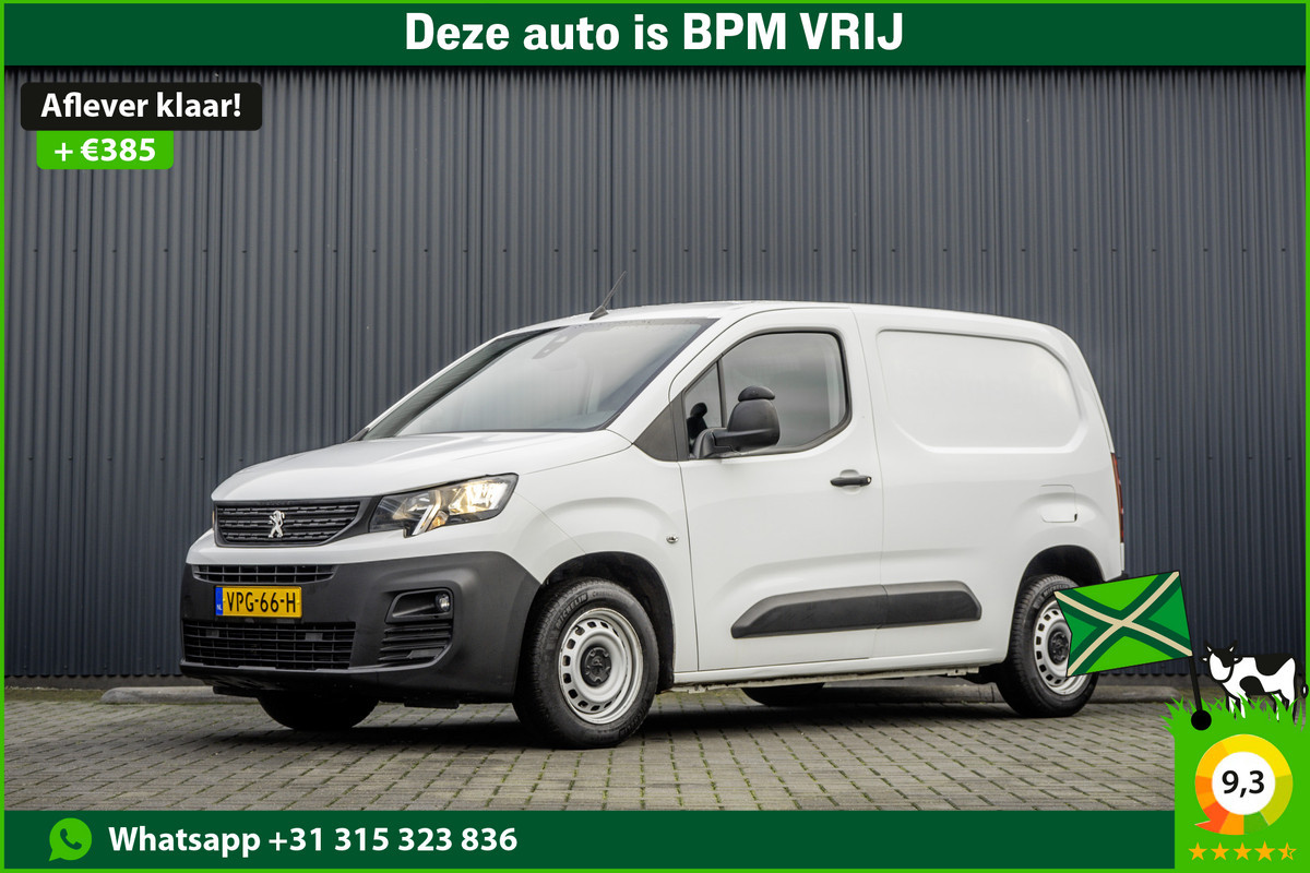 Peugeot Partner 1.5 BlueHDI | Euro 6 | Cruise | Airco | Android Auto | Schuifdeur