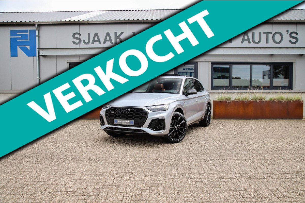 Audi Q5 55 TFSI e Quattro Competition Pro Line S S-Line 367pk Automaat|NIEUW MODEL|Panoramadak|Virtual Cockpit|LED Matrix|Trekhaak