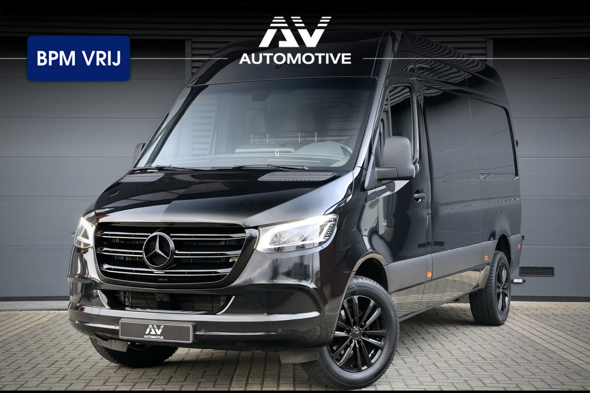 Mercedes-Benz Sprinter 317 1.9 CDI L2H2 | Camera | CarPlay | LED | Trekhaak | Leder | 3-Zitter | BPM Vrij | Airco | F1 Flippers | MF Stuur | Dealer onderhouden | Nieuwe APK