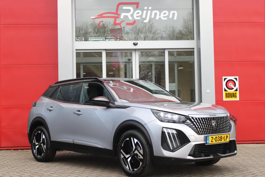 Peugeot 2008 1.2 130PK AUTOMAAT GT | DRAADLOZE APPLE CARPLAY/ANDROID AUTO | NAVIGATIE | ACHTERUITRIJ CAMERA | FULL LED KOPLAMPEN | CLIMATE CONTROL | 17" LICHTMETALEN VELGEN | DRAADLOZE TELEFOONLADER | ADAPTIVE CRUISE CONTROL | KEYLESS ENTRY/START |