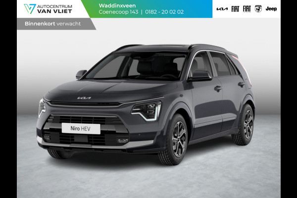 Kia Niro 1.6 GDi Hybrid DynamicPlusLine | Levering April | LED | Clima | Navi | Carplay | Stoel&Stuur Verwarming | Schuif-/Kanteldak | Head-up display