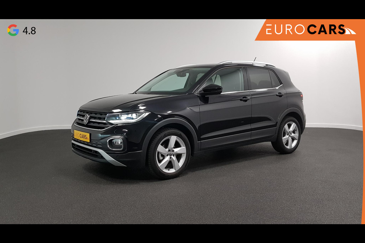 Volkswagen T-Cross 1.0 TSI 110pk DSG Style Navigatie Climate Control Dab Stoelverwarming Led Parkeer sensoren Extra Getint Glas