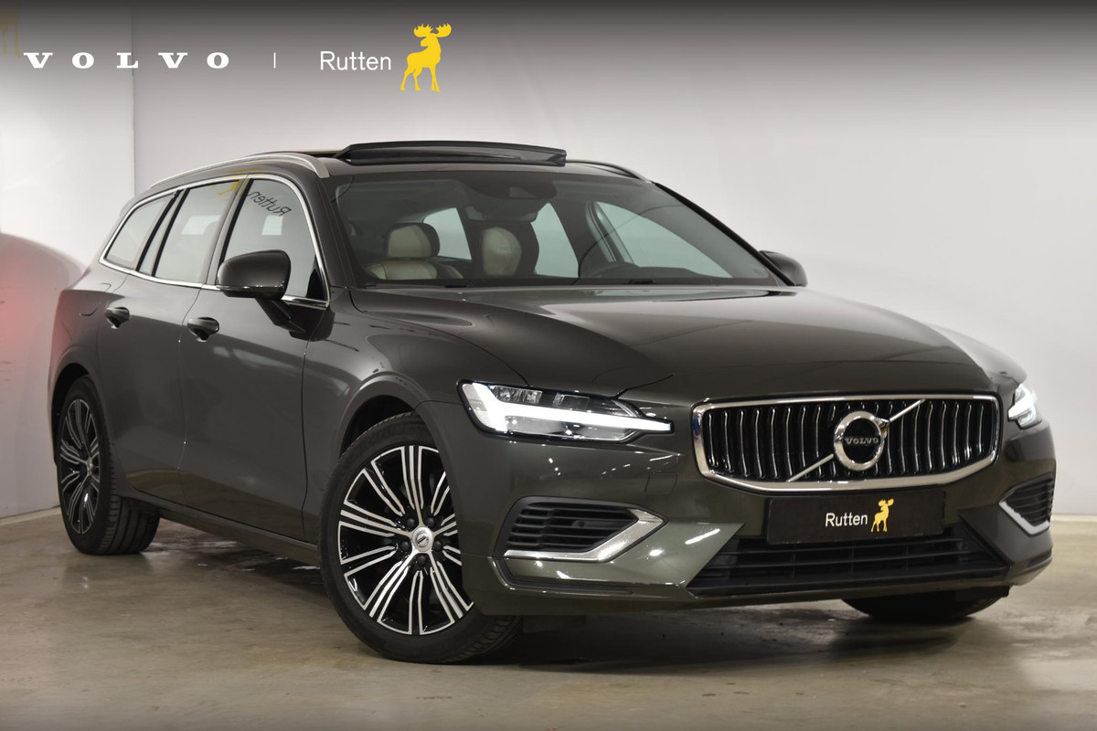 Volvo V60 T8 390PK Automaat Recharge AWD Inscription Cruise control/ Climate control/ On Call/ Trekhaak/ Parkeersensoren met camera/ Navigatie/ Elektrische achterklep/ Elektrische stoel