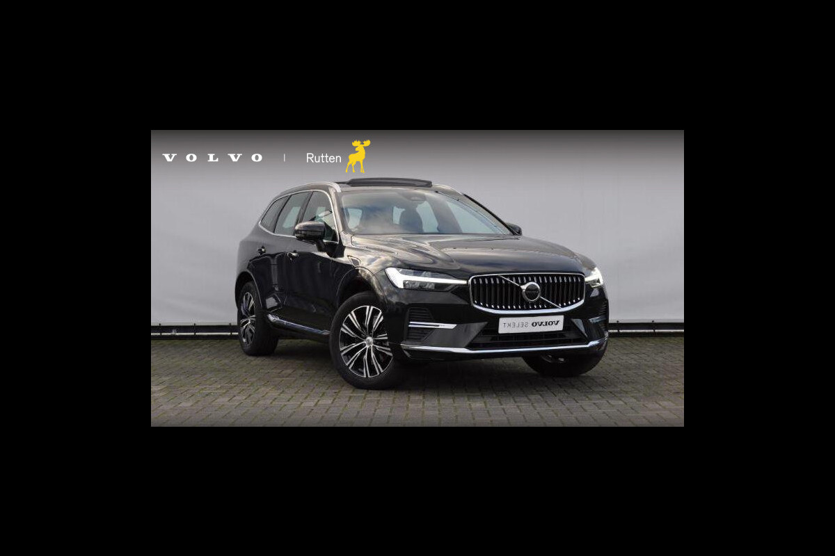 Volvo XC60 B5 264PK Automaat Ultimate Bright / Adaptieve cruise control/ Panoramadak/ Keyless entry/ stoel en stuurwielverwarming/ Leder dashboard/ Parkeersensoren met camera/ Harman Kardon Audio