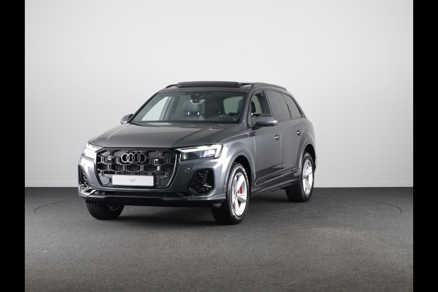 Audi Q7 55 TFSI e quattro Pro Line S Panoramadak, adaptive cruisecontrol, B&O soundsysteem, optiekpakket zwart Plus