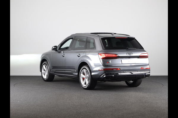 Audi Q7 55 TFSI e quattro Pro Line S Panoramadak, adaptive cruisecontrol, B&O soundsysteem, optiekpakket zwart Plus