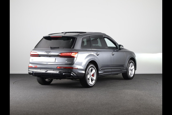 Audi Q7 55 TFSI e quattro Pro Line S Panoramadak, adaptive cruisecontrol, B&O soundsysteem, optiekpakket zwart Plus