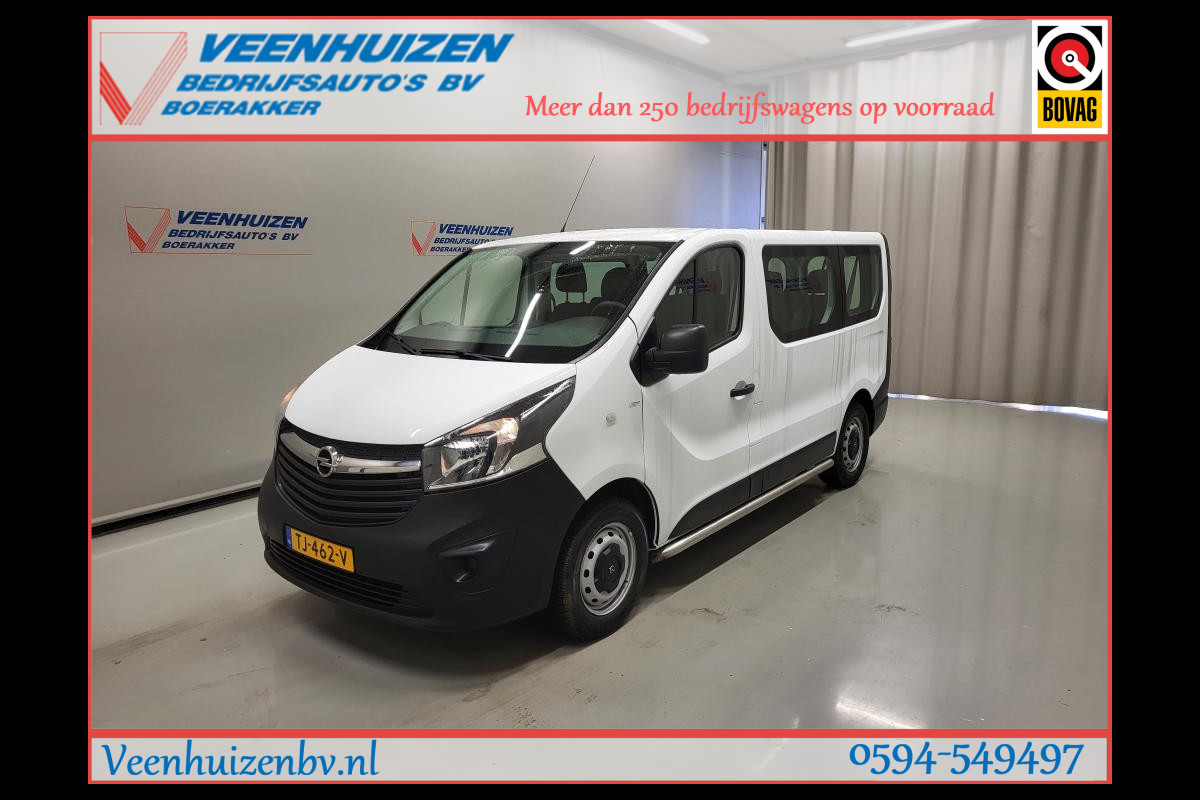 Opel Vivaro Combi 1.6CDTI Personenbus 9-Persoons Excl. BTW Bpm vrij Euro 6!