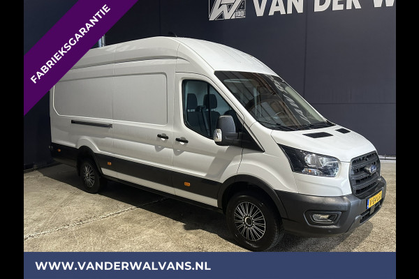 Ford Transit 2.0 TDCI 131pk L4H3 Jumbo Fabrieksgarantie Euro6 Airco | Camera | Cruisecontrol | 2750kg Trekhaak Stoelverwarming, Verwarmde voorruit, Parkeersensoren, Bijrijdersbank