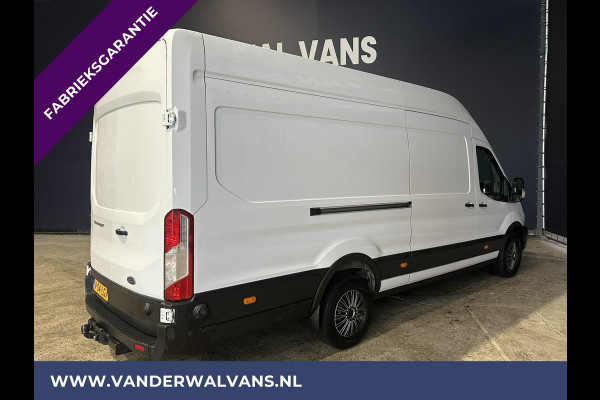 Ford Transit 2.0 TDCI 131pk L4H3 Jumbo Fabrieksgarantie Euro6 Airco | Camera | Cruisecontrol | 2750kg Trekhaak Stoelverwarming, Verwarmde voorruit, Parkeersensoren, Bijrijdersbank