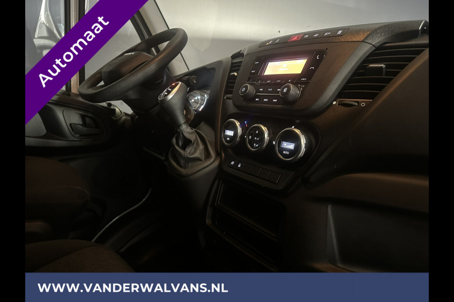 Iveco Daily 35C16V 156pk Automaat L3H2 L4H2 Dubbel lucht 3500kg Trekvermogen Euro6 Airco | Bijrijdersbank