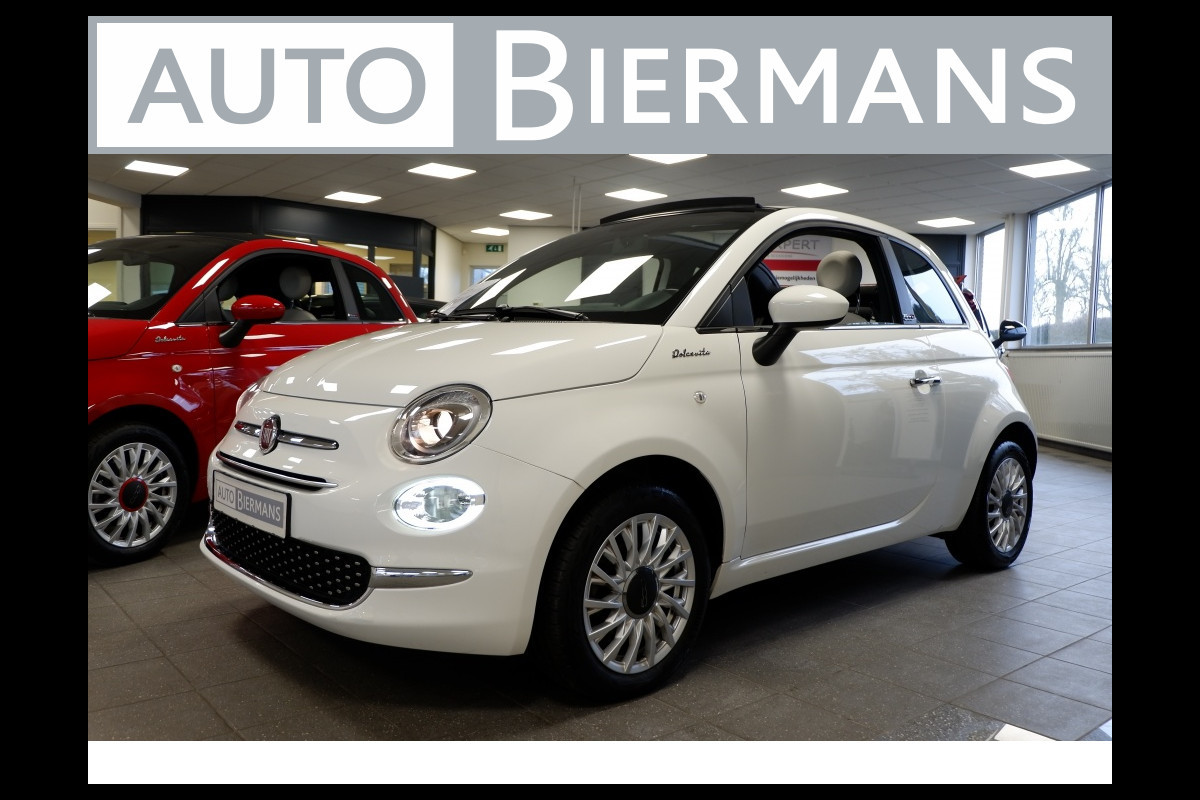 Fiat 500C 1.0 Hybrid Dolcevita Rijklaarprijs! 12MND Bovag garantie! Fiat 500C 1.0 Hybrid Dolcevita Rijklaarprijs! 12MND Bovag garantie!
