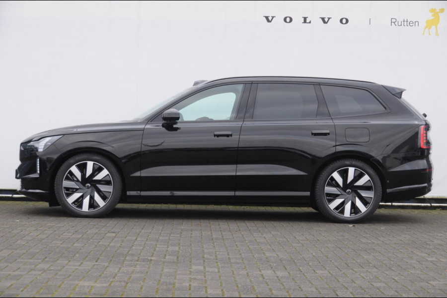 Volvo EX90 Twin Motor 408PK Automaat Ultra 7p. 111 kWh Panoramadak / Luchtvering / Head-up display / Stoelverwarming en stuurwielverwarming / Massagestoelen / Memory seats / Adaptive cruise control / 360 Camera / elektrische achterklep