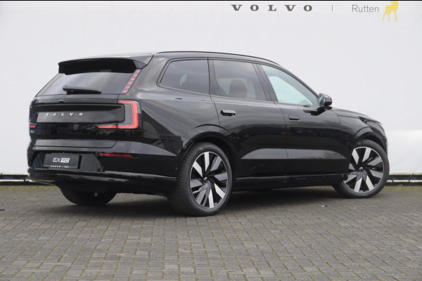 Volvo EX90 Twin Motor 408PK Automaat Ultra 7p. 111 kWh Panoramadak / Luchtvering / Head-up display / Stoelverwarming en stuurwielverwarming / Massagestoelen / Memory seats / Adaptive cruise control / 360 Camera / elektrische achterklep