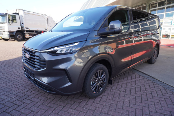 Ford Transit Custom 320L 2.0 TDCI 170PK L2H1 Limited DubbelCabine Automaat Nr. V001 | Schuifdeur links en rechts | Airco | Adap.Cruise | Navi | Camera