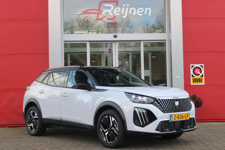 Peugeot 2008 1.2 130PK AUTOMAAT GT | DRAADLOZE TELEFOONLADER | NAVIGATIE | DRAADLOZE APPLE CARPLAY/ANDROID AUTO |ADAPTIVE CRUISE CONTROL | ACHTERUITRIJ CAMERA | CLIMATE CONTROL | FULL LED KOPLAMPEN | PARKEERSENSOREN VOOR EN ACHTER | DAB+ RADIO | KEYLESS ENTRY/START |