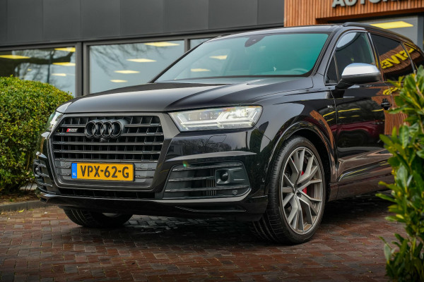 Audi Q7 4.0 TDI SQ7 quattro Panoramadak Carbon 360Cam Matrix LED BOSE Trekhaak Grijs kenteken 22''LM