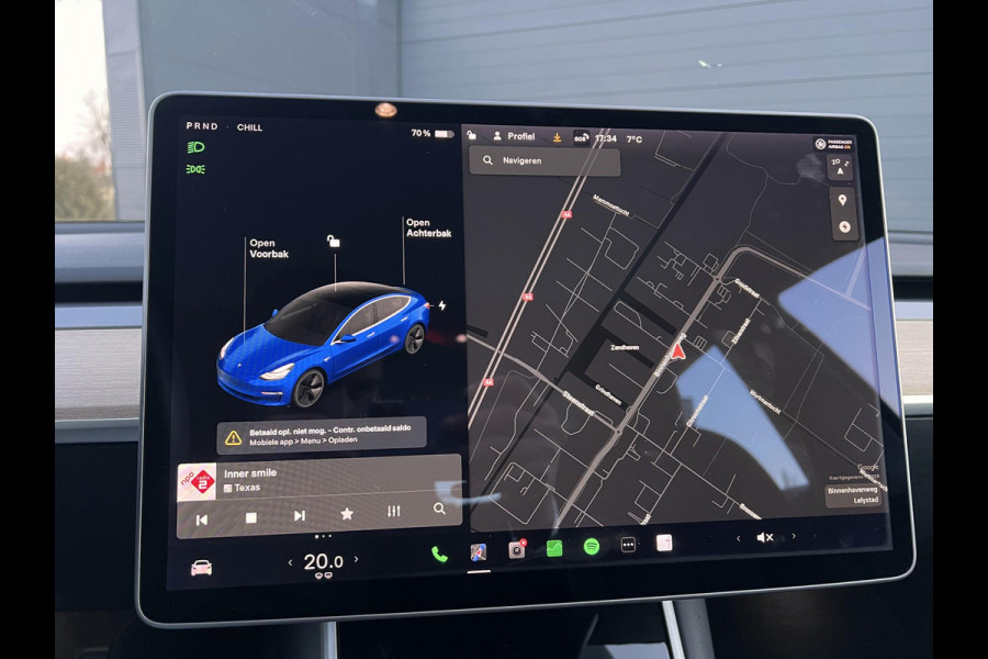 Tesla Model 3 Long Range AWD 75 kWh 1e Eigenaar,Autopilot,Panodak,BTW Auto,Leder,360 Camera,NL Auto,N.A.P,APK tot 12-2025