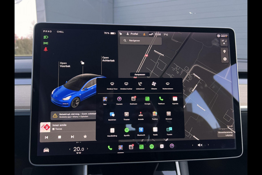 Tesla Model 3 Long Range AWD 75 kWh 1e Eigenaar,Autopilot,Panodak,BTW Auto,Leder,360 Camera,NL Auto,N.A.P,APK tot 12-2025