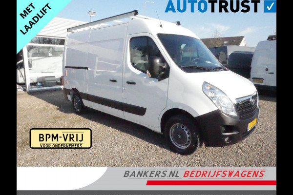 Opel Movano 2.3 CDTI 110PK, L2H2, Airco Laadklep D'Hollandia 500KG Plateau 150cm Laadlift