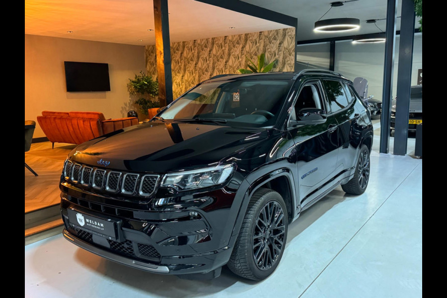 Jeep Compass 4xe 240 Plug-in Hybrid Electric S Garantie 241PK 360Camera Xenon Lane ACC Carplay Dodehoek Memory Stoelventi Rijklaar