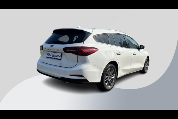 Ford FOCUS Wagon 1.0 EcoBoost Hybrid Titanium SCI 125pk | Ford Voorraad Winterpack | Frozen White | SYNC4 | Apple carplay | Android Auto