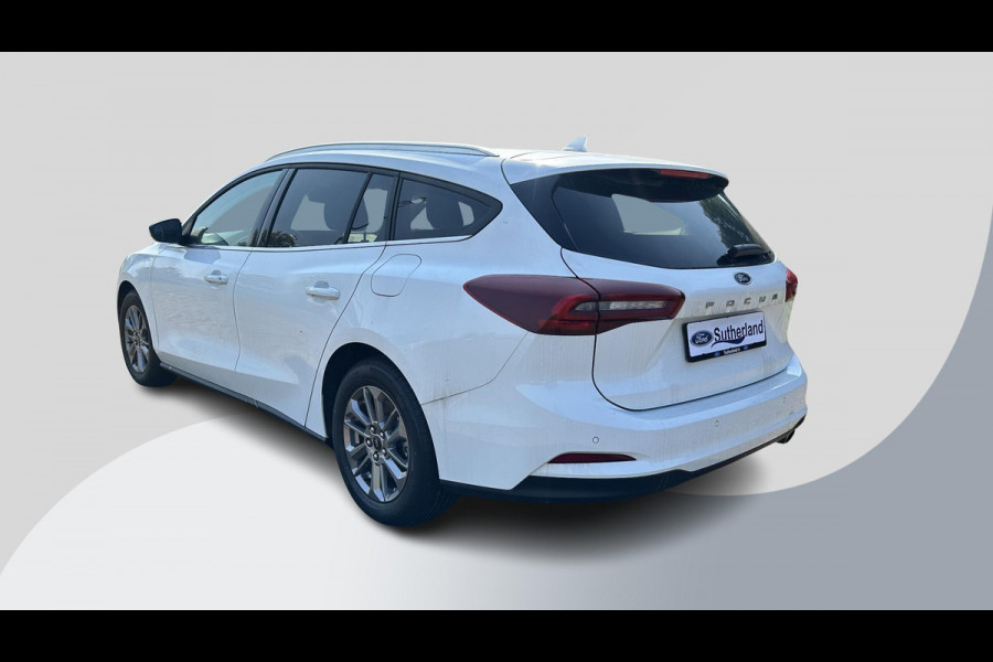 Ford FOCUS Wagon 1.0 EcoBoost Hybrid Titanium SCI 125pk | Ford Voorraad Winterpack | Frozen White | SYNC4 | Apple carplay | Android Auto