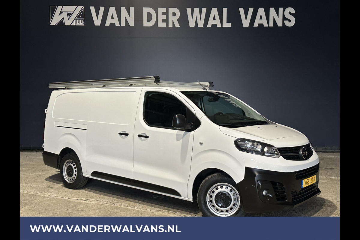 Opel Vivaro 2.0 CDTI 123pk L3H1 Euro6 Airco | 2x zijdeur | Imperiaal | 2500kg Trekhaak Navigatie, Camera, Apple Carplay, Android Auto, Cruisecontrol, Parkeersensoren, Bijrijdersbank