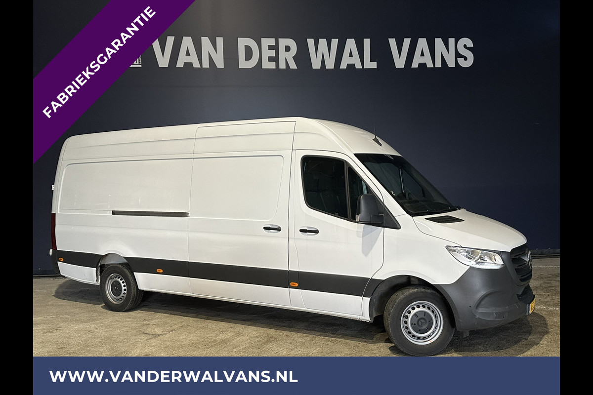 Mercedes-Benz Sprinter 317 CDI 170pk L3H2 Fabrieksgarantie Euro6 Airco | Camera | Apple Carplay | Android Auto Cruisecontrol, Parkeersensoren, Bijrijdersbank, Stoelverwarming, MBUX